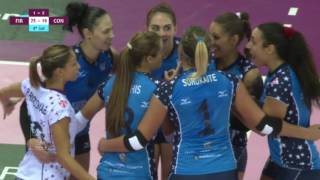 videoemozioni Il bisonte Firenze  Imoco Volley [upl. by Luht]