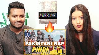 Indian Reaction On Pindi Aye  Pakistani Rap Music Video [upl. by Penland]