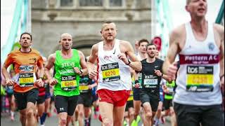 London Marathon 2024 10 sub 3 marathons in 2 years at 58 [upl. by Euqilegna]