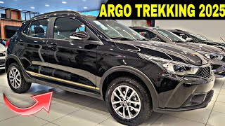 NOVO FIAT ARGO TREKKING 13 CVT 2025  MELHOR HATCHBACK DA FIAT [upl. by Melborn]