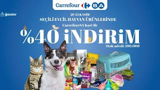 Seçili Evcil Hayvan Ürünlerinde 40 İndirim [upl. by Eednim41]