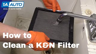 How to Clean KampN Filter [upl. by Docila]