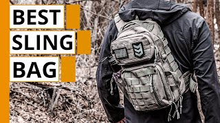 5 Best Tactical Sling Bags on Amazon [upl. by Moitoso]