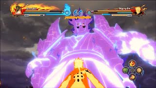 Naruto Ultimate Ninja Storm Revolution 60 FPS Rinnegan Perfect Susanoo Sasuke Moveset Mod PC [upl. by Hankins]