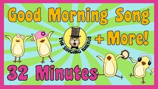 Good Morning Song Transportation Song and More  Kids Song Compilation  The Singing Walrus [upl. by Nhguaval]