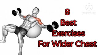 8 Best Exercises For Wider Chest l Mohit Fitness [upl. by Zahc]