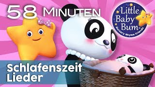 Schlafenszeit Lieder  Kinderlieder  von LittleBabyBum [upl. by Bryana569]