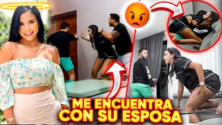 Encuentra a su ESPOSA siendo INFIEL CONMIGO y REACCIONA ASÍ 😳 Broma con Denise Peña [upl. by Alac]