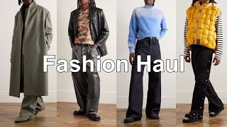 Mens Fashion Haul feat ACNE STUDIOS FEAR OF GOD RHUDE LOEWE KAPITAL Mens Outfits Inspiration [upl. by Fromma]