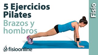 5 ejercicios de Pilates para fortalecer brazos y hombros [upl. by Refinnaj]