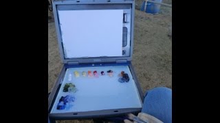 How to Recycle a Laptop to a Plein air box karenmclainstudiocom [upl. by Nosyla]