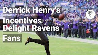 Derrick Henrys Contract Incentives Delight Ravens [upl. by Arriaet]