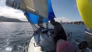 X332 sailing 15 knots  SPZ Seilmakeren Doublehanded 2019 [upl. by Donnamarie]