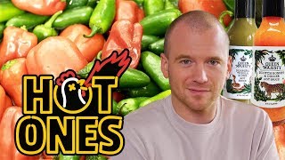 How to Make Hot Sauce  Hot Ones Extra [upl. by Kenway]