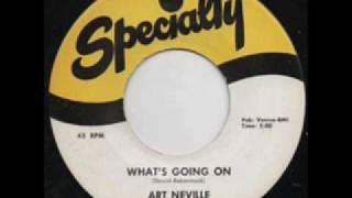 WHATS GOING ON  Art Neville [upl. by Aicre80]