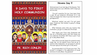 Novena Day 9  9 Days to First Holy Communion [upl. by Yhpos]