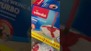 Vileda Easy Wring and Clean Turbo Spin Mop amp Bucket Set Review [upl. by Llenram889]