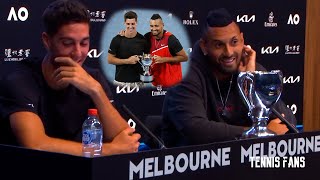 Kyrgios  Kokkinakis quotTo win the Grand Slam after thatquot  2022 HD [upl. by Annuhsal427]