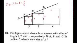 Slope and adjacent squares [upl. by Ebba]