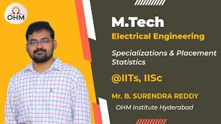 MTech Electrical Engineering Placement Statistics at IITs and IISc  GATE EE  OHM Institute [upl. by Drobman]