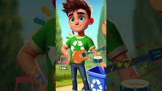 Catchy Reduce Reuse Recycle Song for Kids  Fun amp Educational  Earth Day Special [upl. by Harlin160]