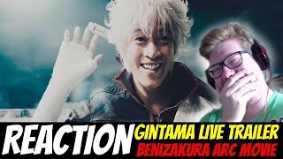 Gintama Live Trailer  Benizakura Arc REACTION [upl. by Beaulieu]