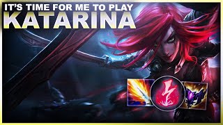 TIME FOR HUZZY TO PLAY KATARINA  League of Legends [upl. by Hawger]