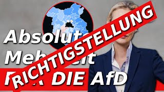 Richtigstellung zum Video Warum Brandenburg das erste AfD regierte Land werden könnte [upl. by Roxi]