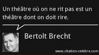 Le marxisme de Brecht est dabord sociologique  puis philosophique partie 2 [upl. by Acined]