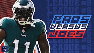 2024 FFPC Pros vs Joes League 6 Live Draft Coverage [upl. by Gibbs]