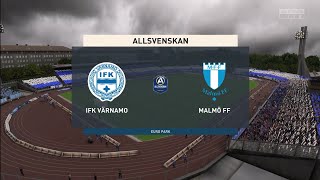 FIFA 23  IFK Värnamo vs Malmö FF  Euro Park  Gameplay [upl. by Helban]