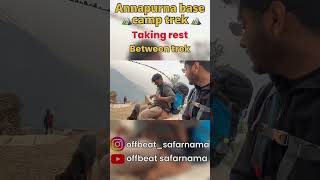 Vlog126 Annapurna base camp trek  India to Nepal  annapurnabasecamptrek nepal trekking india [upl. by Eseryt]