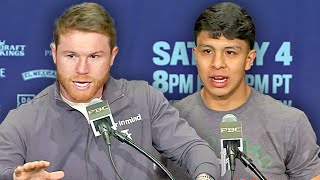 Canelo vs Jaime Munguia • HEATED Final Press Conference amp Face Off Video [upl. by Hermann873]