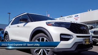 2022 Ford Explorer ST Sport Utility Sacramento Roseville Elk Grove Folsom Stockton [upl. by Aylmar101]