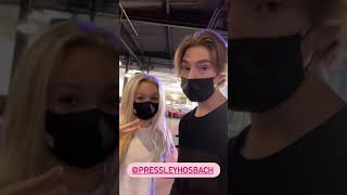 Sawyer Sharbino asks Pressley Hosbach IG short sawyer sharbino instagram story reaction [upl. by Season714]