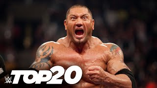 20 greatest Batista moments WWE Top 10 Special Edition May 5 2022 [upl. by Marten260]