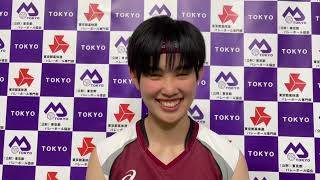 2022626優勝インタビュー【下北沢成徳】【駿台学園】東京都総体兼全国総体予選兼国体予選 [upl. by Nesnah]