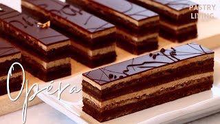 How To Make Classic Opera Cake [upl. by Oinotnaocram779]