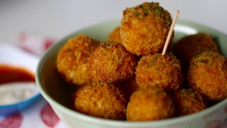 Resep Bitterballen Keju  Cemilan Enak dan Mudah Membuatnya [upl. by Gaultiero]