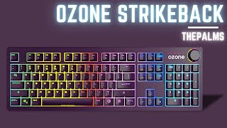 Ozone Strikeback Review El Teclado Mecánico Completo que lo Tiene Todo [upl. by Ahsiat]