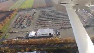 Aerial video of Europes largest farming equipment auctions in Meppen Germany [upl. by Arliene977]