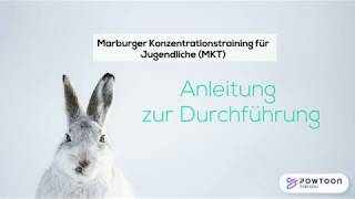 MKT  Marburger Konzentrationstraining Cognitive Training for Kids with ADHD and ADD [upl. by Arual]