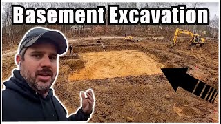 How to Dig a Basement  Heavy Equipment Operator [upl. by Ariek871]