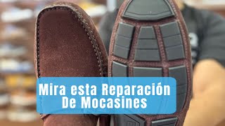 Reparación de Mocasines Salvatore Ferragamo [upl. by Gnol128]