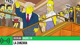 Le profezie dei Simpson il Mago da Milano  La Zanzara 10112023 [upl. by Strickler]