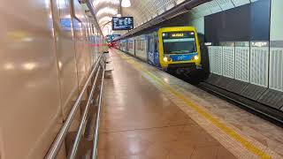 Lilydale Train at Flagstaff Station Melbourne 🇦🇺 [upl. by Estele]