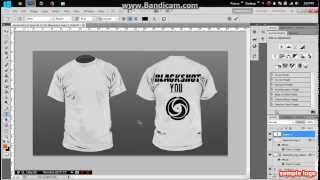 How To Design A TShirt In Photoshop [upl. by Calie]