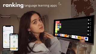 ranking top language learning apps tier list [upl. by Zolly]