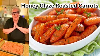 Honey Glaze Roasted Carrots  New Recipe  Easy And Simple  Cooking With Sandy [upl. by Beverie]