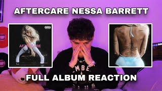 reacting to aftercare by nessa barrett FULL ALBUM REACTION [upl. by Salvatore]